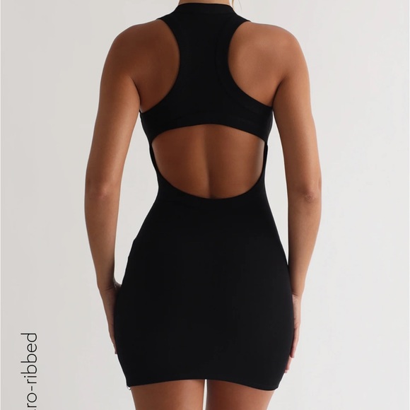 MyOutfitOnline Black Mini Dress - Picture 2 of 2